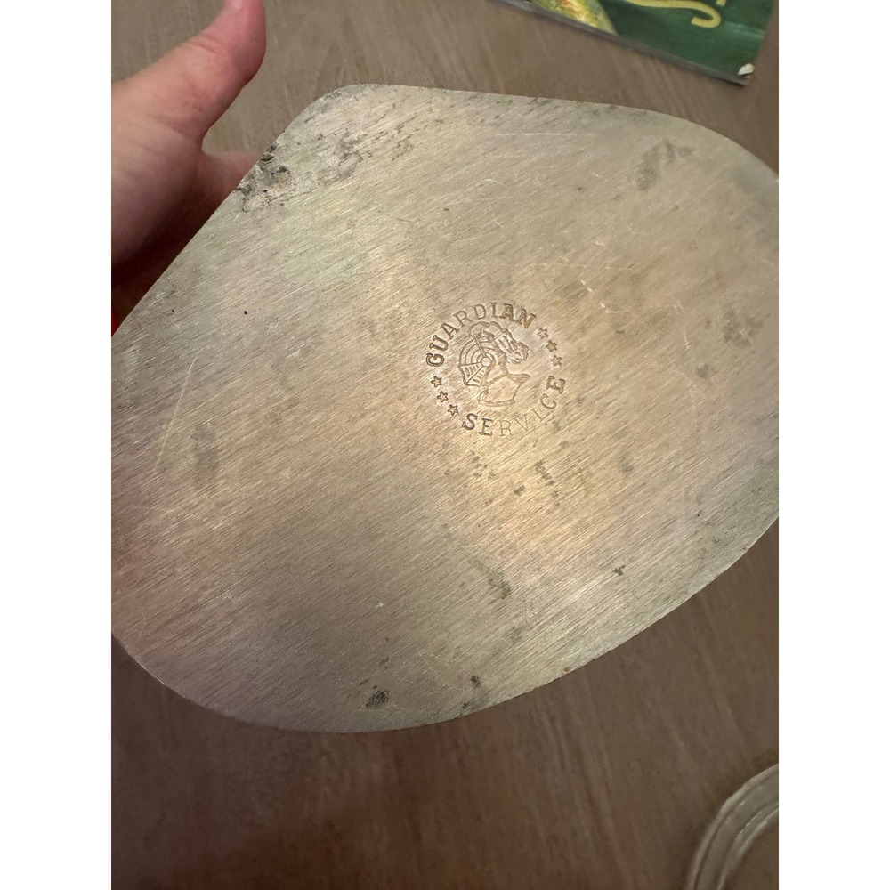 Vintage Guardian Service Aluminum Oven Roaster with glass lid